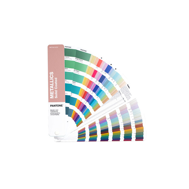 Pantone metallics guide wzorniki kolorów