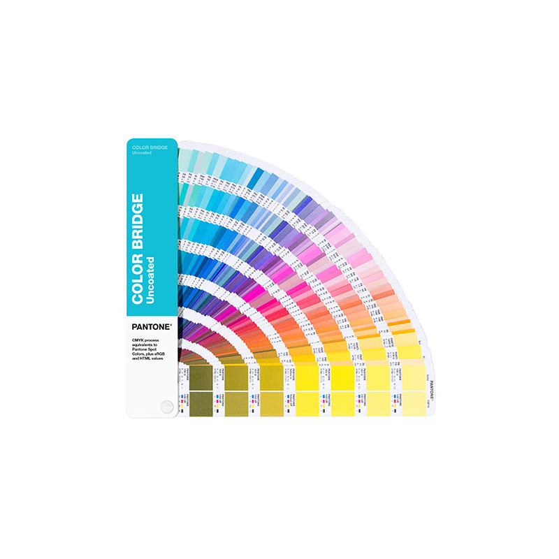 Pantone color bridge no coated color guide