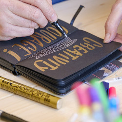 Szkicownik Sakura sketch book note 140g 80ark black paper - sklep plas