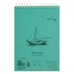 SM-LT art sketchbook on a spiral sail 80g