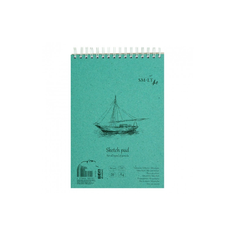 SM-LT art sketchbook on a spiral sail 80g