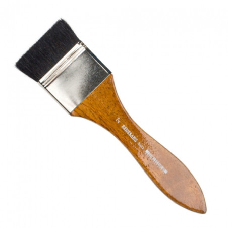 Renesans brushes natural goat flat series 8022
