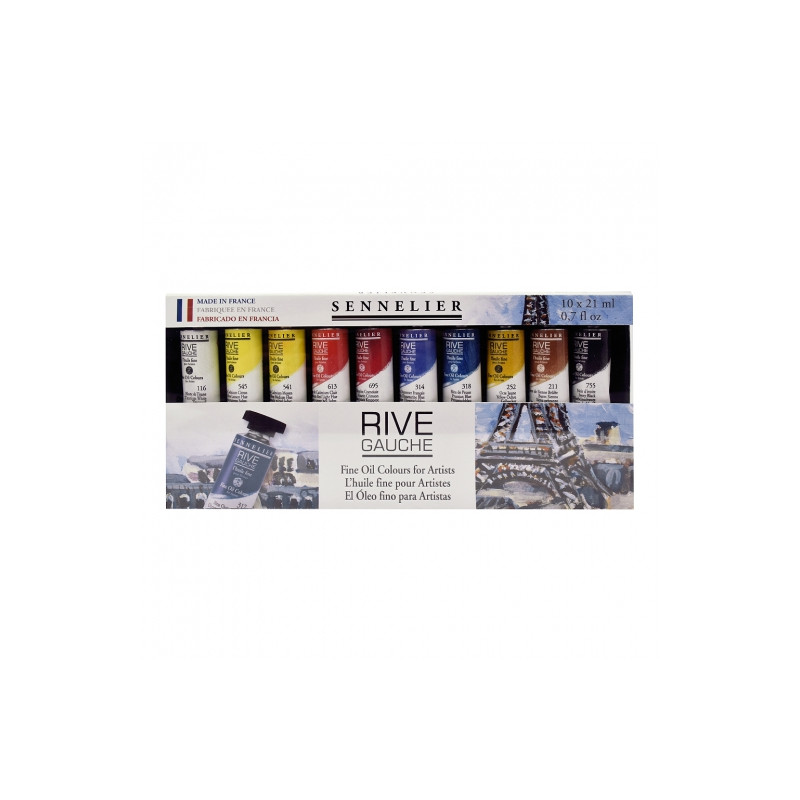 Sennelier rive gauche oil paint set 10x21ml