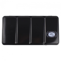 Szmal metal box for watercolors in cubes 24 pieces