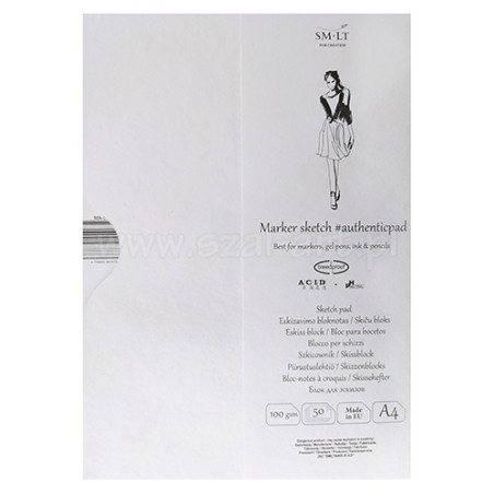 Blok SM-LT sketch pad markers do markerów 100g 50ark etui - sklep plas