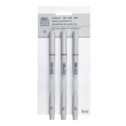 Winsor&Newton fineliner set of 3 fineliners - cool grey