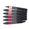 Winsor&Newton promarker red tones set of 6 colors
