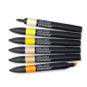 Winsor&Newton promarker yellow tones set of 6 colors
