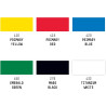 Liquitex acrylic gouache Primaries 6x59ml acrylic gouache set