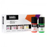 Liquitex acrylic gouache zestaw gwaszy fluorescencyjnych akryl 6x59ml