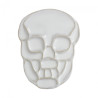 Renesans porcelain palette 12x15,5cm skull