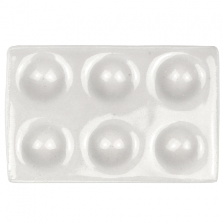 paleta porcelanowa prostokątna 5,5x8,5cm - sklep plastyczny - szał dla