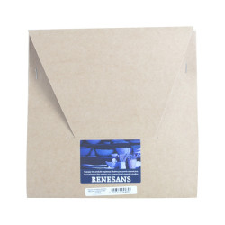 Renesans porcelain palette 12x15,5cm skull