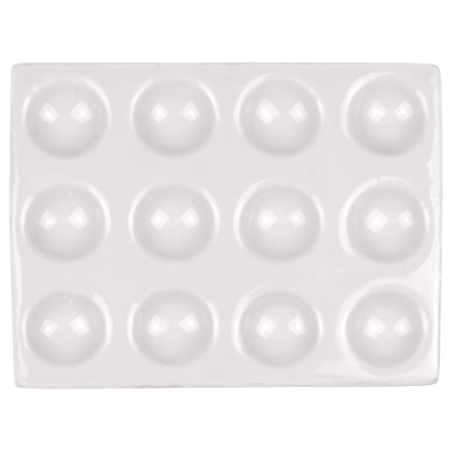 paleta porcelanowa prostokątna 9x12cm - sklep plastyczny - szał dla pl