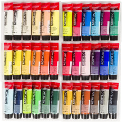 Talens AMSTERDAM general selection acrylic paints set 36x20ml