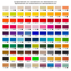 Talens amsterdam all colors zestaw farb akrylowych 90x20ml - sklep pla