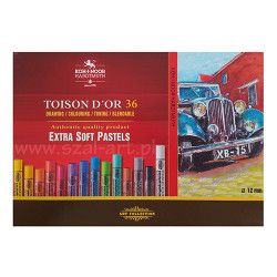 Koh-i-noor toison d'or extra soft 36 pasteli suchych karton opak - skl