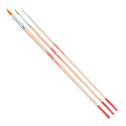 Talens artcreation set of 3 round nylon brushes