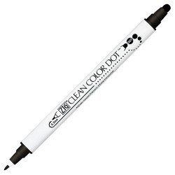 Kuretake clean color dot pisak - sklep plastyczny - szał dla plastyków