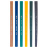 Bruynzeel fineliners brush pen new york set of 6 pieces