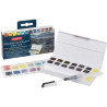 Derwent graphitint paint pan set of 12 cubes watercolors