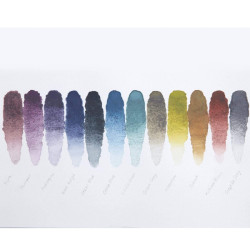 Derwent graphitint paint pan set of 12 cubes watercolors