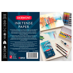 Blok Derwent inktense blok akwarelowy 17,8x25,4cm 300g 20ark - sklep p