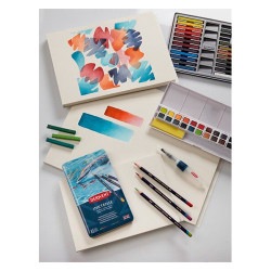 Blok Derwent inktense blok akwarelowy 17,8x25,4cm 300g 20ark - sklep p