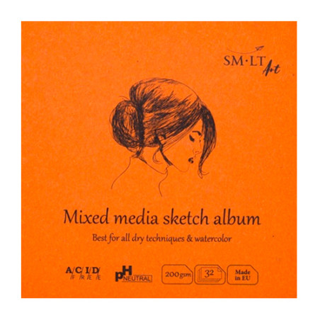 Blok SM-LT art mixed media 200g 32ark - sklep plastyczny - szał dla pl
