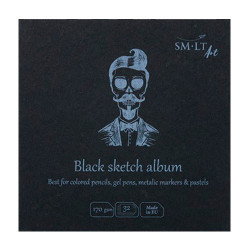 Blok SM-LT art black sketch 170g 32ark - sklep plastyczny - szał dla p