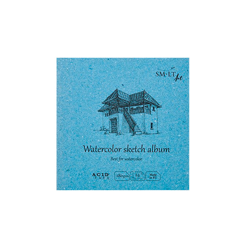 Blok SM-LT art watercolor sketch 280g 24ark - sklep plastyczny - szał