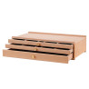 Wooden drawer for accessories 3 drawers