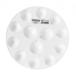 Toy Color plastic round palette 13 chambers