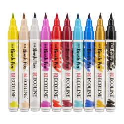 Talens ecoline fashion set of 10 pens