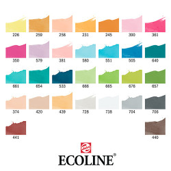 Talens ecoline additional set of 30 pens