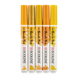 Talens ecoline earth set of 5 markers