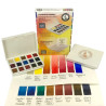 Daniel Smith ultimate mixing set of 15 watercolor half cubes