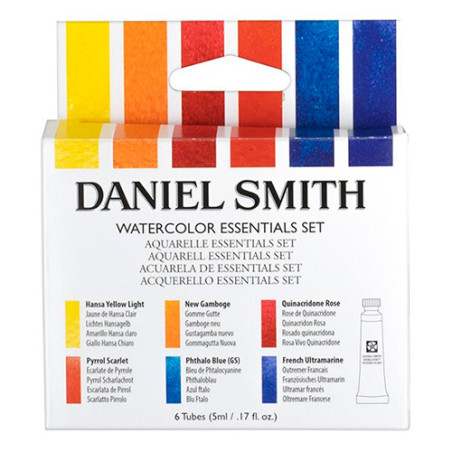 Daniel Smith essential watercolors 6x5ml tube