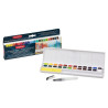 Derwent inktense paint pan studio tusze w półkostkach 24szt - sklep pl