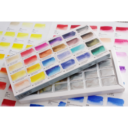 Szmal aquarius a set of 24 watercolors in P. Fracasso