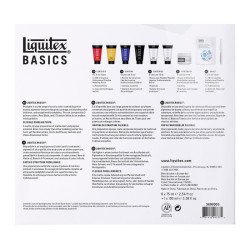 Liquitex basics acrylic building texture set of 9 elements