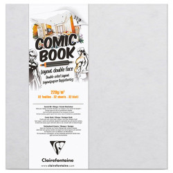 Blok Clairefontaine comic book 220g 32 arkusze - sklep plastyczny - sz