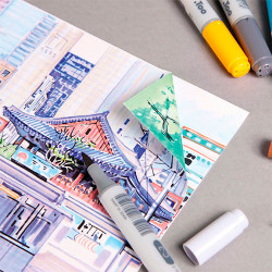 Blok Clairefontaine comic book 220g 32 arkusze - sklep plastyczny - sz