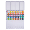White Nights watercolor paints 35 colors metal pack