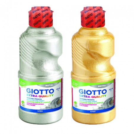 Giotto extra quality metallic farby temperowe metaliczne 250ml - sklep