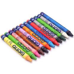 Giotto cera set of 12 wax crayons