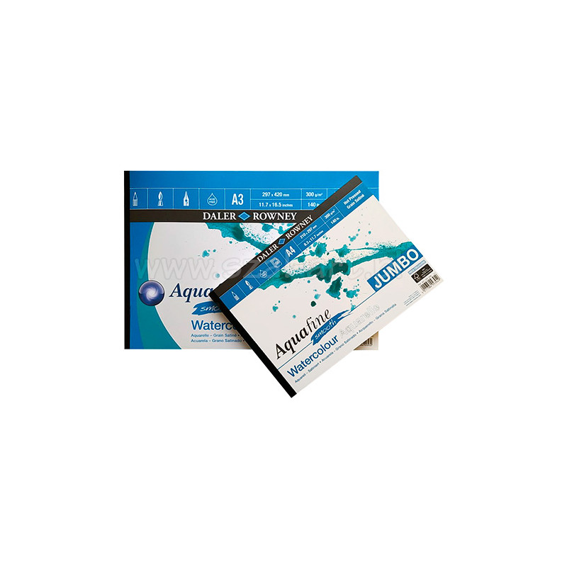 Blok Daler Rowney aquafine smooth jumbo 300g 50ark - sklep plastyczny