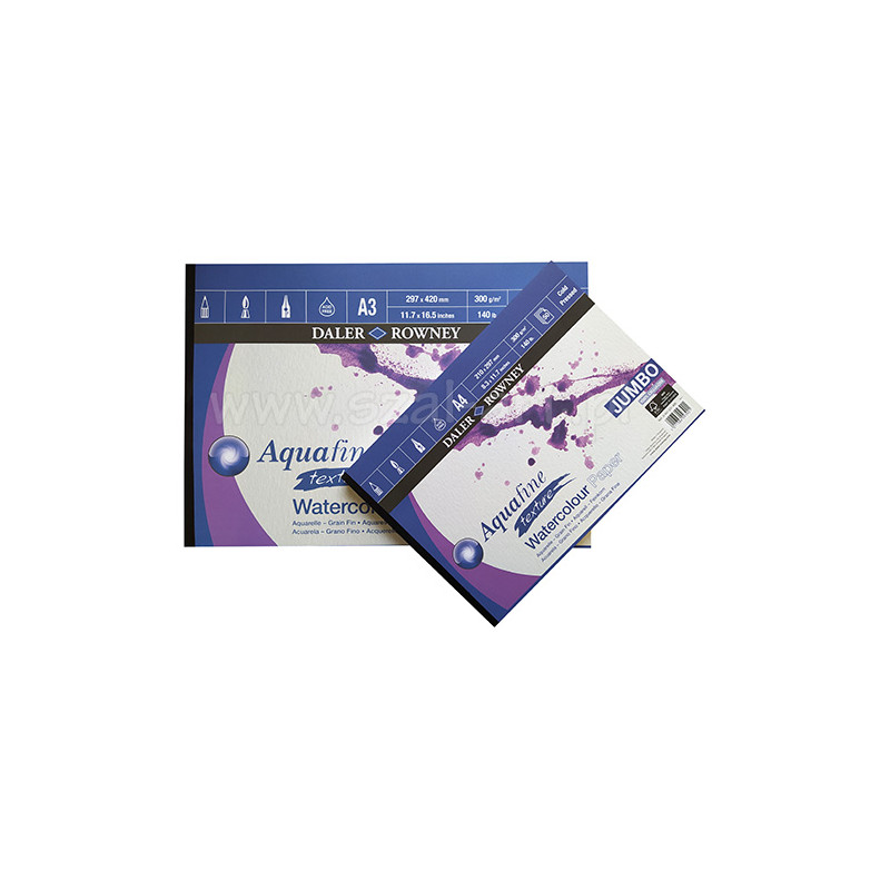 Block Daler Rowney aquafine texture jumbo 300g 50ark