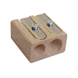 Lyra pro natura wooden double sharpener