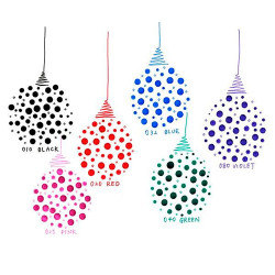 Kuretake clean color dot set of 6 markers